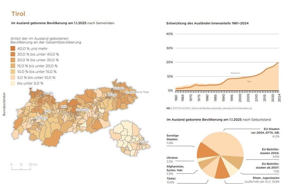 Nach Gemeinden: Wo die meisten Ausländer wohnen