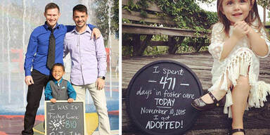 So s&uuml;&szlig; feiern Kinder ihre Adoption