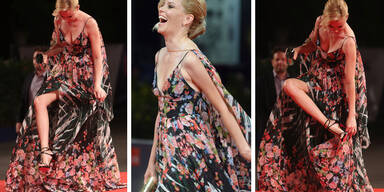 Elizabeth Banks - Kleiderpanne in Venedig