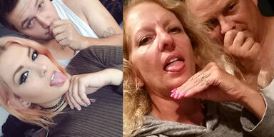 Eltern kopieren P&auml;rchenfotos ihrer Tochter