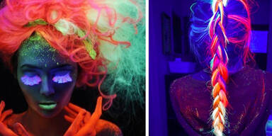 Glow in the dark Hair