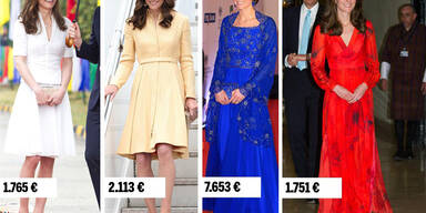 Kate's Indien-Garderobe