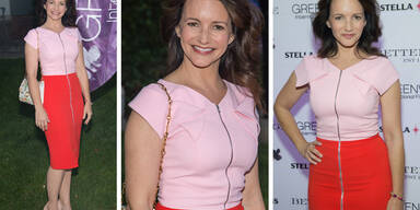 Kristin Davis eleganter Sommerlook
