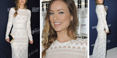 Olivia Wilde im Spitzenlook