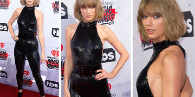 Taylor Swift im Glitzer-Catsuit