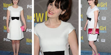 Zooey Deschanel im Kleinm&auml;dchen-Look