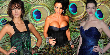 Best Dressed: Stars mit Federn