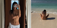 Kendall Jenner zieht blank: Heiße Nacktfotos am Strand