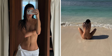 Kendall Jenner zieht blank: Heiße Nacktfotos zum 30. Geburtstag