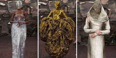 Debüt für Maison Margiela: Glenn Martens liefert ein düsteres Meisterwerk