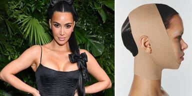 Neuester Beauty-Wahnsinn: Kim Kardashian launcht Skims Shapewear fürs Gesicht