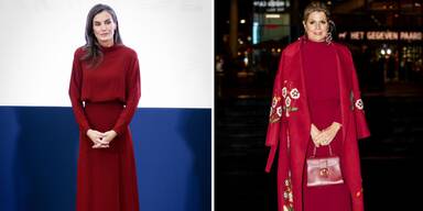 Royales Fashion-Duell: Königin Letizia stiehlt Máxima den Look