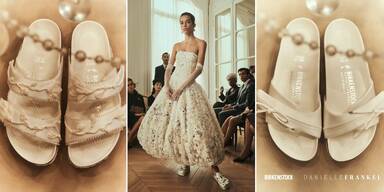 Birkenstock am Altar? Diese Hochzeit-Collab sorgt gerade f&uuml;r Diskussionen