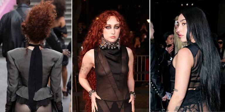 Diese Stars erobern die Paris Fashion Week in Nackt-Looks