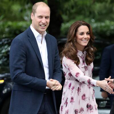 William, Kate & Harry in London