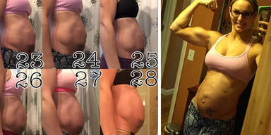 Stacie Venagro - Die neue Sixpack-Mum!