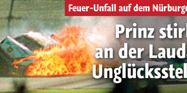Prinz stirbt an der Lauda-Unglücksstelle