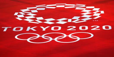 Logo der Olympischen Sommerspiele 2020 in Tokio