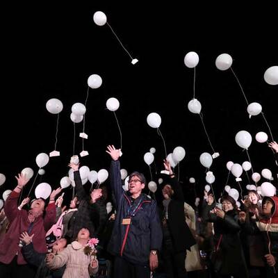 Im Gazastreifen wünscht ein Künstler 