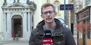 oe24.TV-Reporter Thomas Herzog