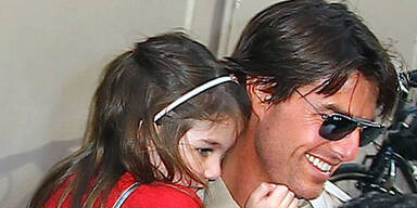 Tom Cruise mit Tochter Suri