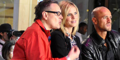 Topmodel-Jury: Rolf Scheider, Heidi Klum, Peyman Amin