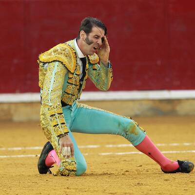Torero-Legende an Augenklappe getroffen