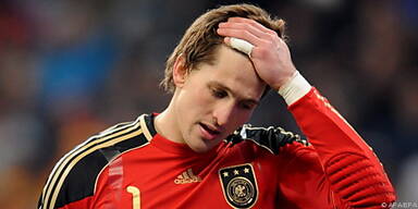 Tormann Rene Adler patzte beim Gegentor