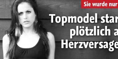Schönes Model starb plötzlichen Herztod
