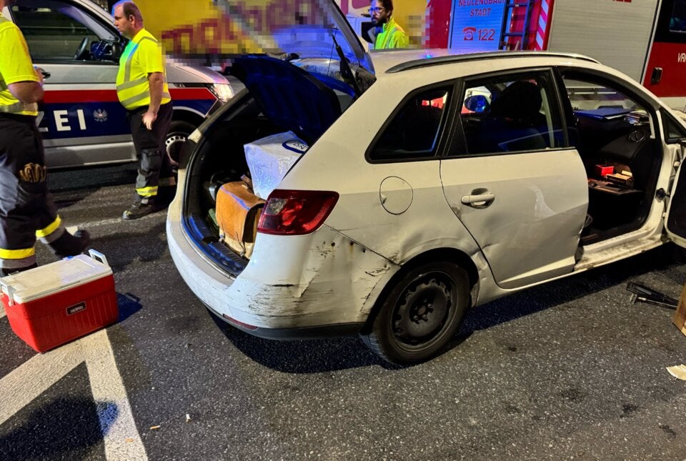 Toter Autoheber Raststätte Hirschstetten