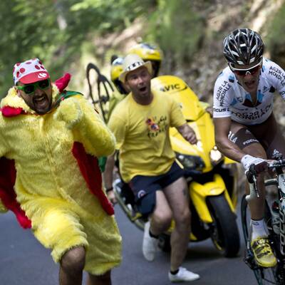 Die schrillsten Fans der Tour de France