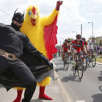 Die schrillsten Fans der Tour de France