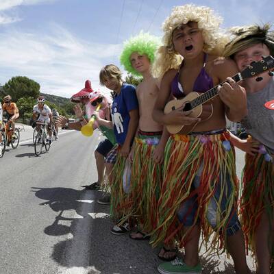 Die schrillsten Fans der Tour de France