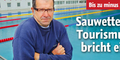 Tourismus ersäuft im Dauerregen