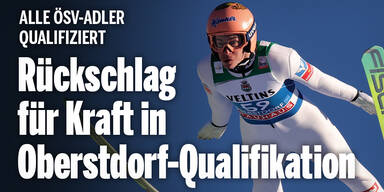 Rückschlag für Kraft in Oberstdorf-Qualifikation