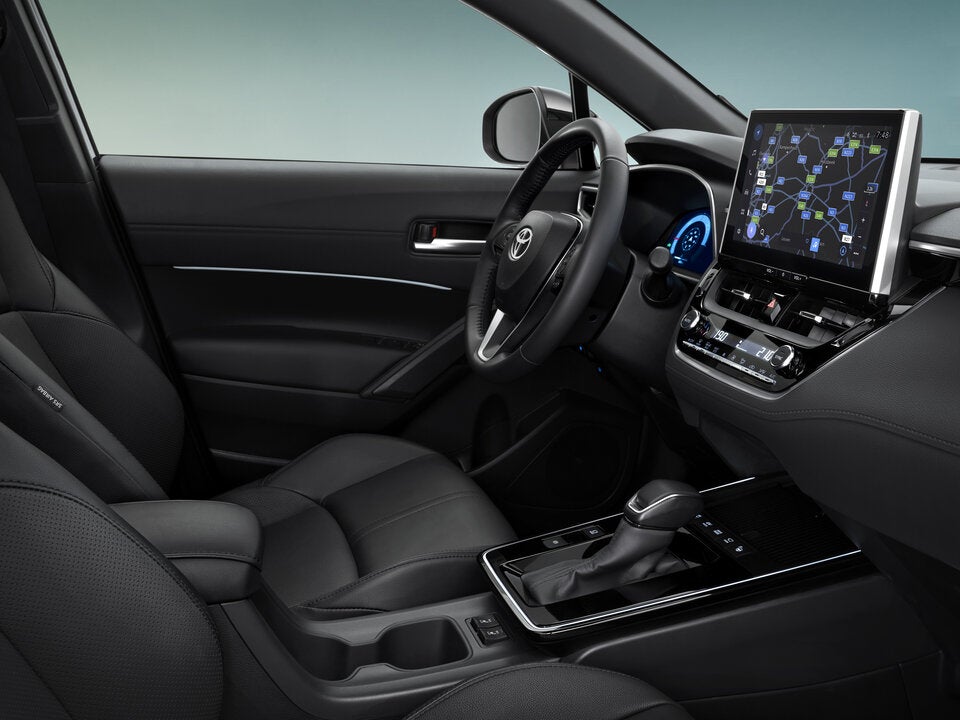 12,3-Zoll-Fahrerdisplay, 10,5-Zoll-Zentral-Screen. 