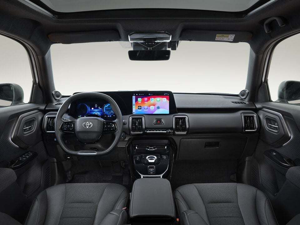 10,5-Zoll-Kombiinstrument, 10,1-Zoll-Zentralbildschirm. 