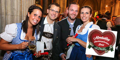Der Almdudler Trachtenp&auml;rchenball 2013