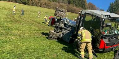 Traktor&uuml;berschlag