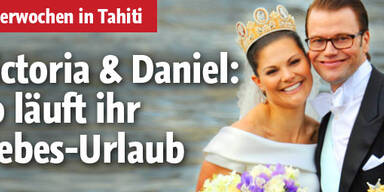 Königliches Traumpaar auf Liebes-Urlaub