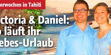 Prinzessin Victoria flittert auf Tahiti