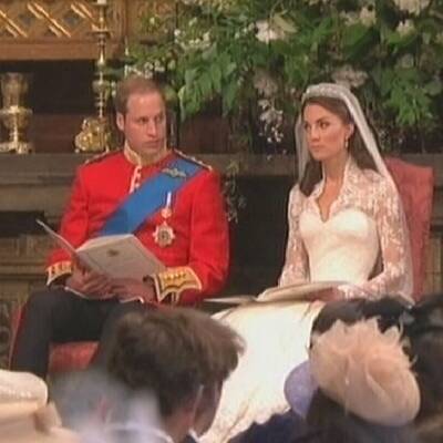 Will und Kate vorm Altar