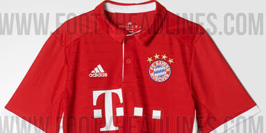 Neues Bayern-Trikot im Netz enthüllt