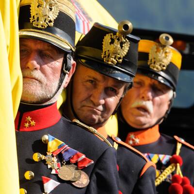 Otto Habsburg in Mariazell aufgebahrt