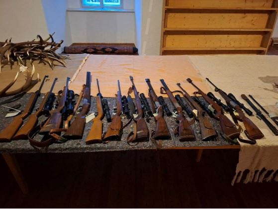 Hirsch Trophäen Wolfsberg