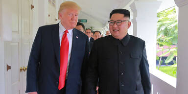 Trump Kim Jong-un