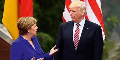 Trump Merkel