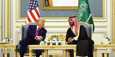 US-Präsident Donald Trump und der saudische Prinz Mohammed bin Salman