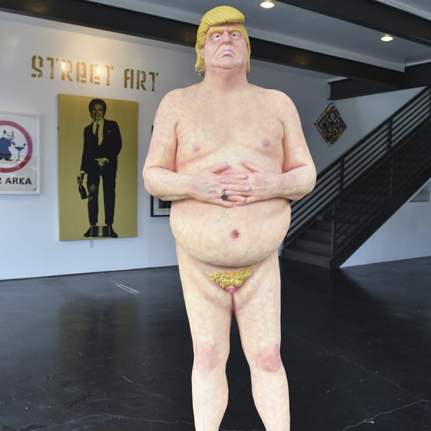 Trump Skulptur