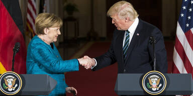 Hatte Trump bei Merkel-Besuch "Tomaten auf den Ohren"?